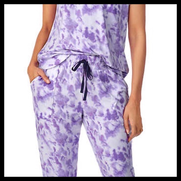 Jane & Bleecker Ladies Tee & Jogger Pajama Set - Picture 5 of 7
